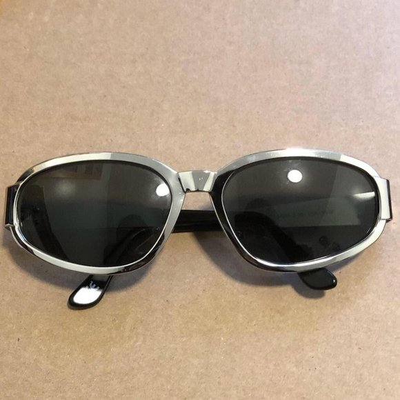 Vintage Versace Silver Sunglasses - Picture 2 of 4